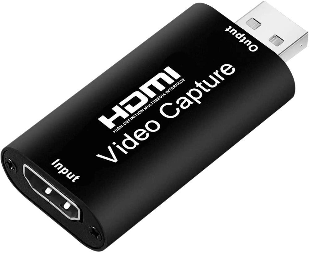 Адаптер переходник Gsmin A98 HDMI Video Capture Card Black