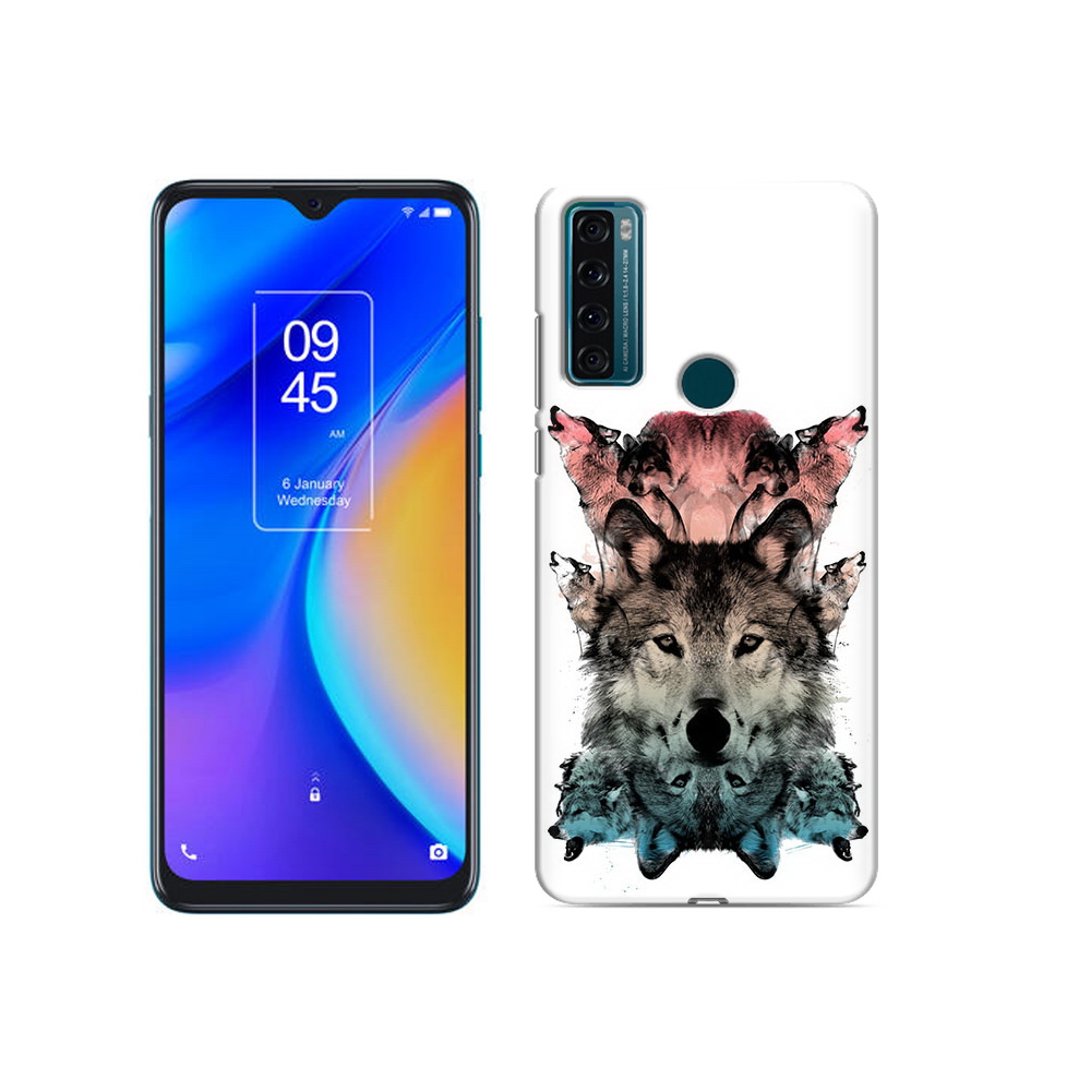 

Чехол MyPads Tocco для TCL 20 SE стая, Прозрачный, Tocco