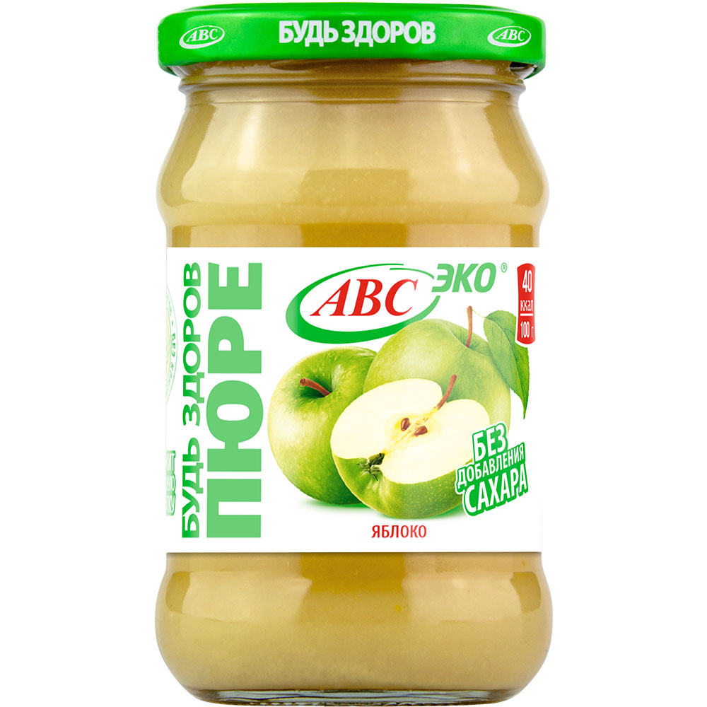 

Пюре ABC Будь здоров яблочное 280 г
