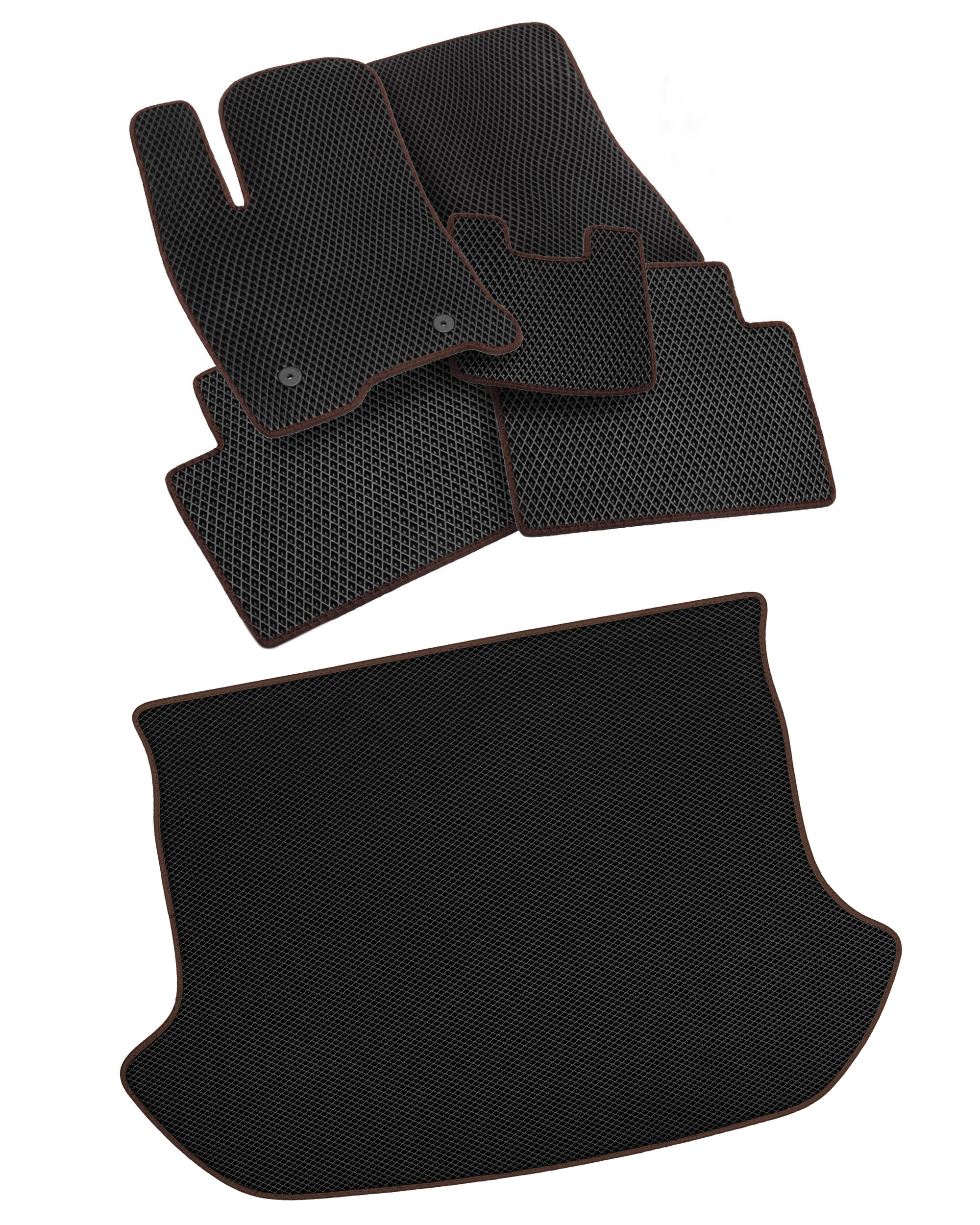 

Комплект ковриков ViceCar для Zeekr 001 2021- н.в (электро) салон и багажник