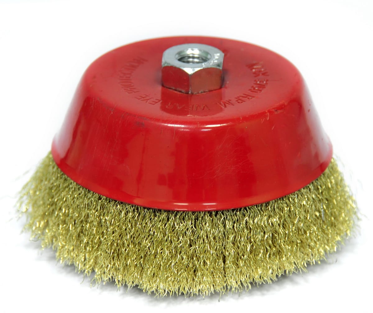 

Щетка дисковая Elitech 1820.074200, по металлу, 150мм, 1шт