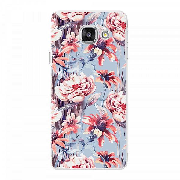 

Чехол Deppa Art Case Flowers Голубые цветы для Samsung Galaxy A3 (2016), Разноцветный, Art Case