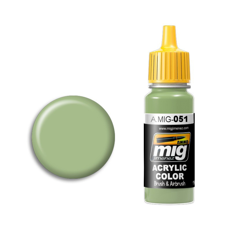 

Краска Ammo Mig LIGHT GREEN KHV-553M AMIG0051 светло-зеленый, Светло-зеленая