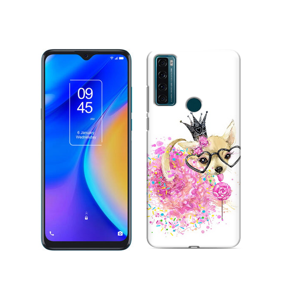 

Чехол MyPads Tocco для TCL 20 SE сладкая принцесса, Прозрачный, Tocco