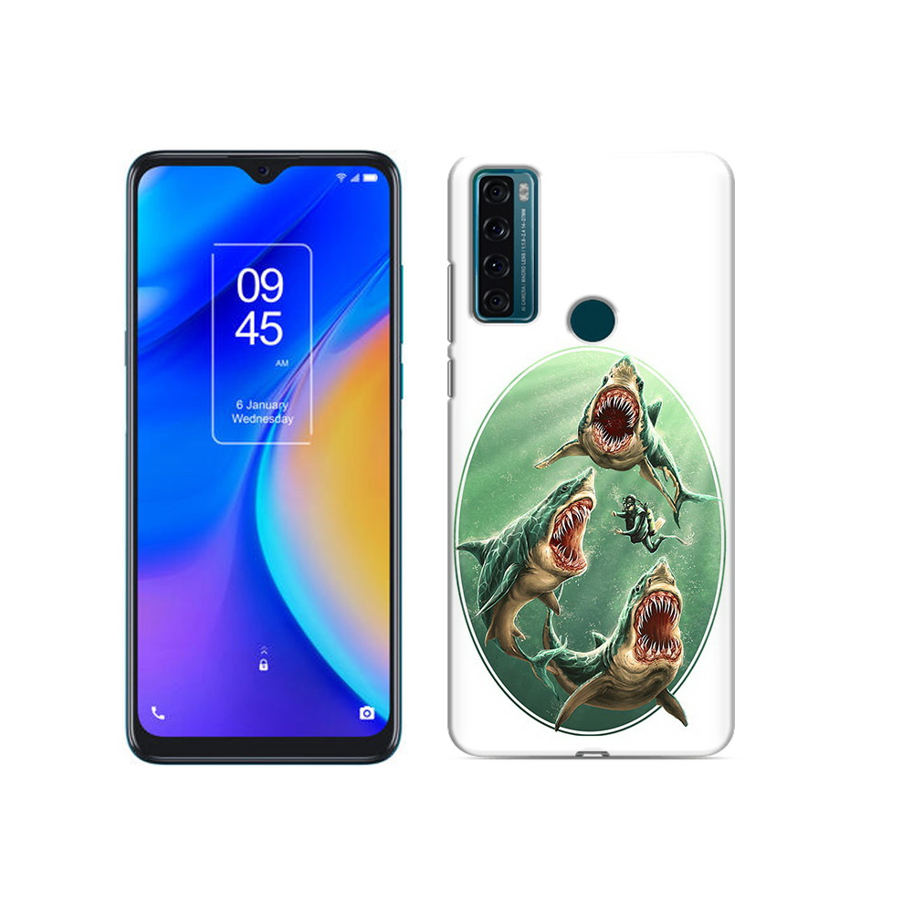 

Чехол MyPads Tocco для TCL 20 SE синяя бездна, Прозрачный, Tocco