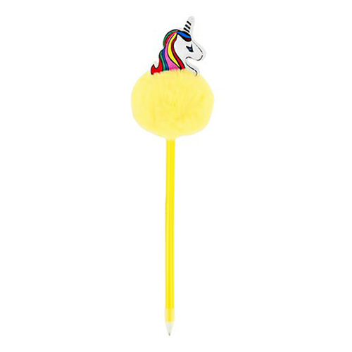 

Шариковая ручка Fun Pom Pom Unicorn yellow
