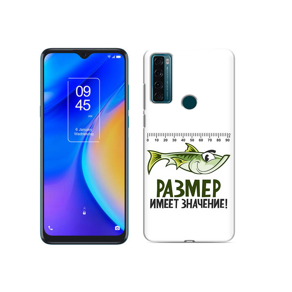 

Чехол MyPads Tocco для TCL 20 SE размер не имеет значения, Прозрачный, Tocco