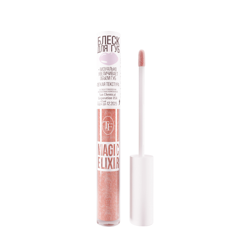 Блеск для губ TF Cosmetics MAGIC ELIXIR CTL21 т.006 Бежевый топаз 3,5 мл 100 60 20mm меламин губка губка magic губка ластик меламин губка чистая губка очистка губка для кухни ванной очистки инструментов