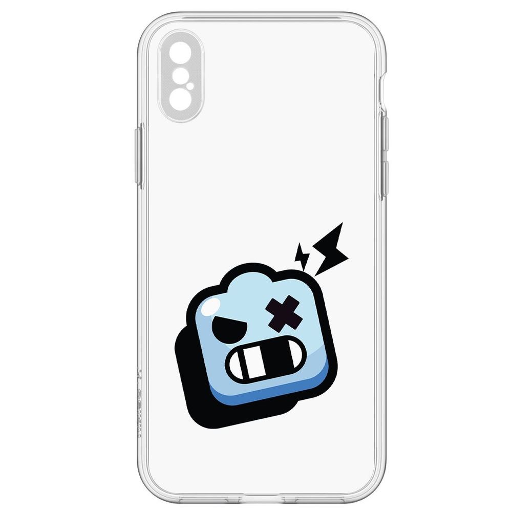 Чехол-накладка Brawl Stars-Роборубка для iPhone XS