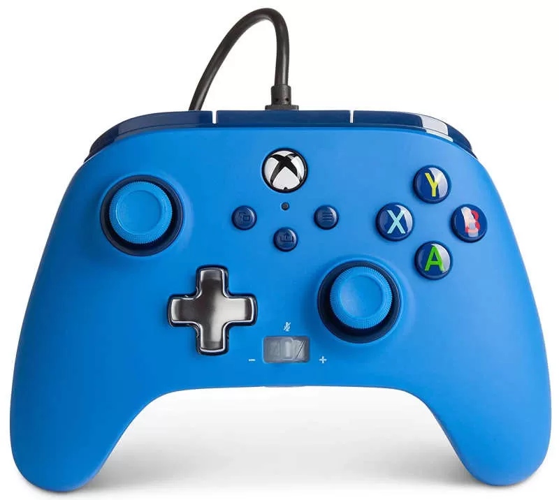 Геймпад проводной PowerA Enhanced Wired Controller for Xbox Series X/S(1518811-02)Blue