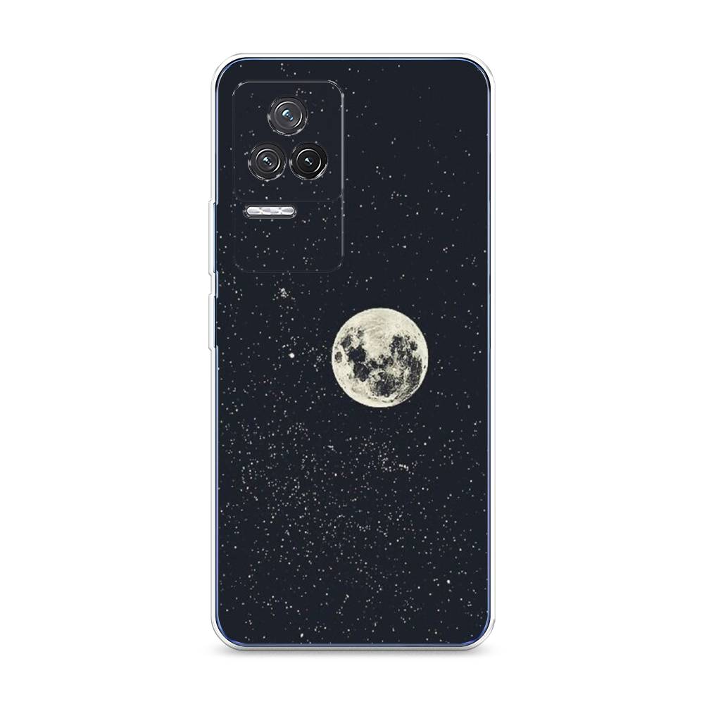

Чехол на Xiaomi Redmi K50 "Полнолуние", Красный, 312250-2