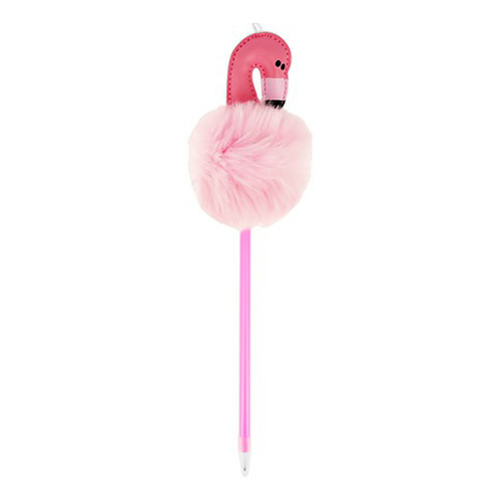 Шариковая ручка Fun Pom Pom Flamingo