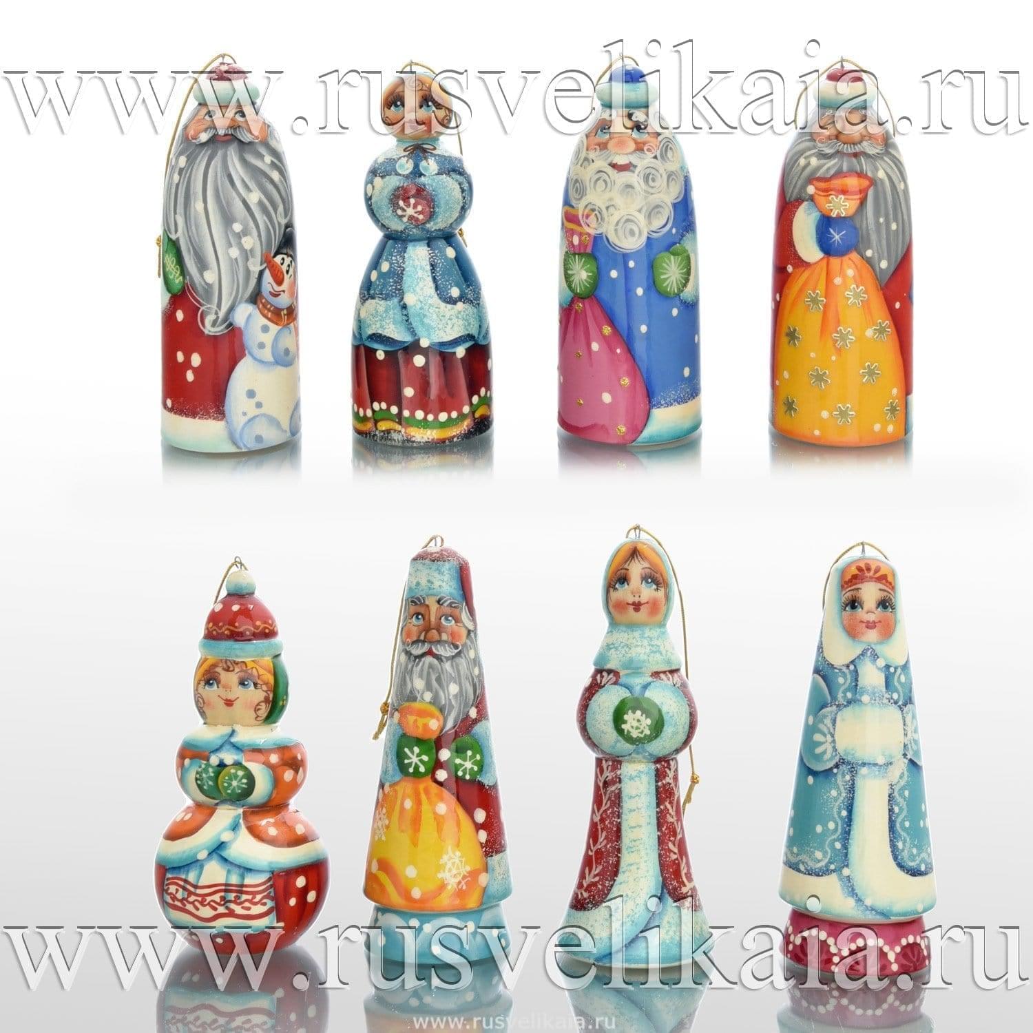 фото Статуэтка ''дед мороз с мешком" russia the great