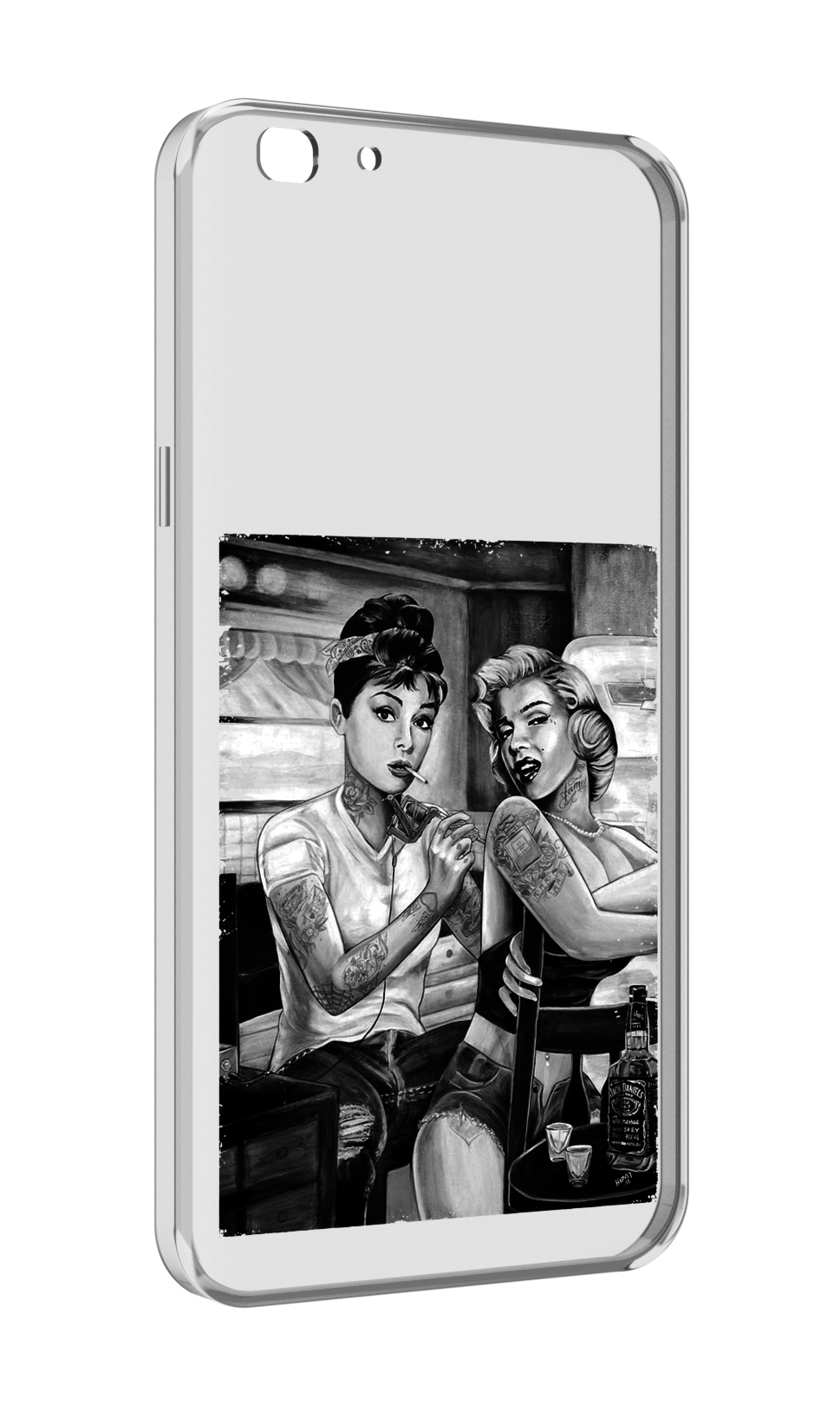 

Чехол MyPads тату мастер для Oppo A77/F3 (2017 год), Прозрачный, Tocco