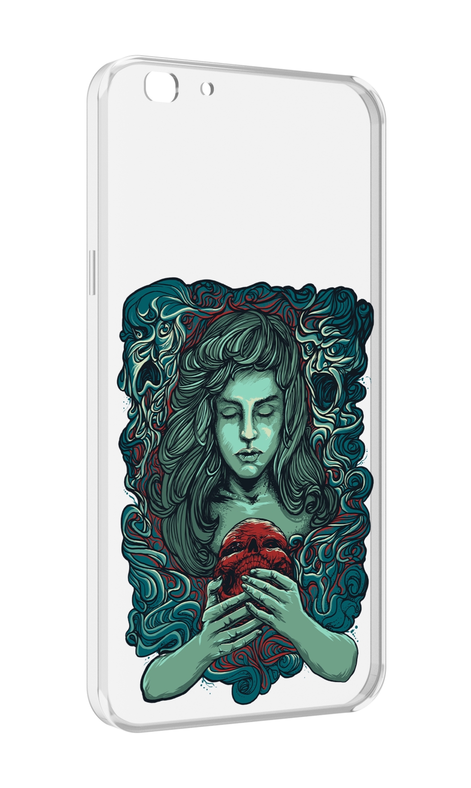 

Чехол MyPads спящая девушка для Oppo A77/F3 (2017 год), Прозрачный, Tocco
