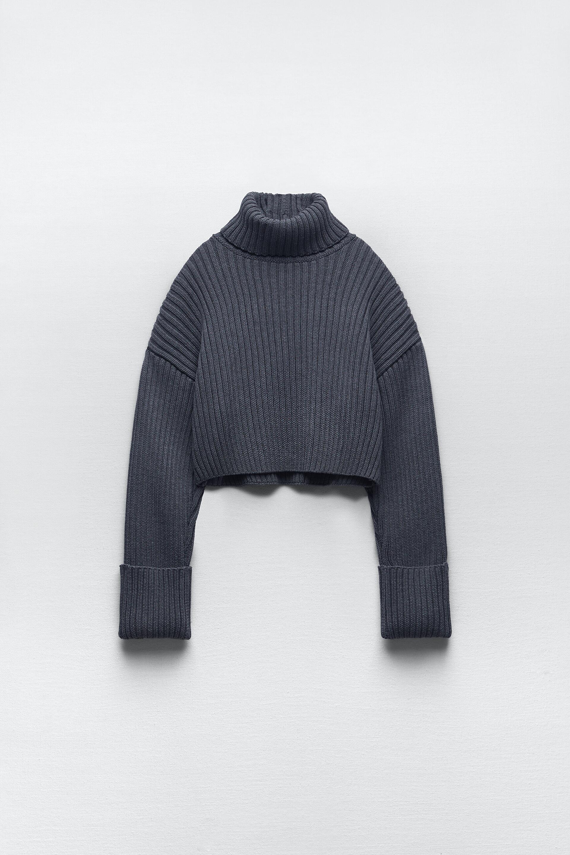 

Свитер женский ZARA 06771012 серый S (доставка из-за рубежа), 06771012