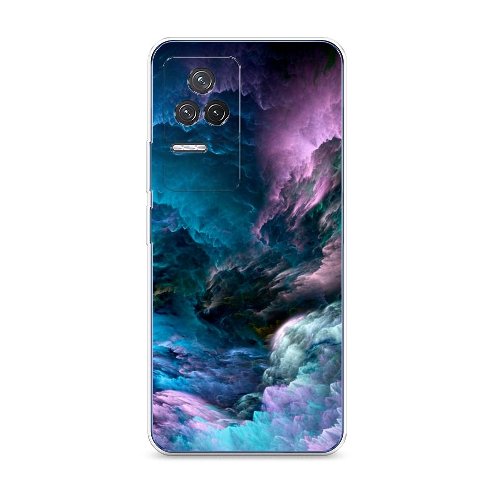 

Чехол на Xiaomi Redmi K50 "Загадочное небо", Синий;фиолетовый, 312250-2