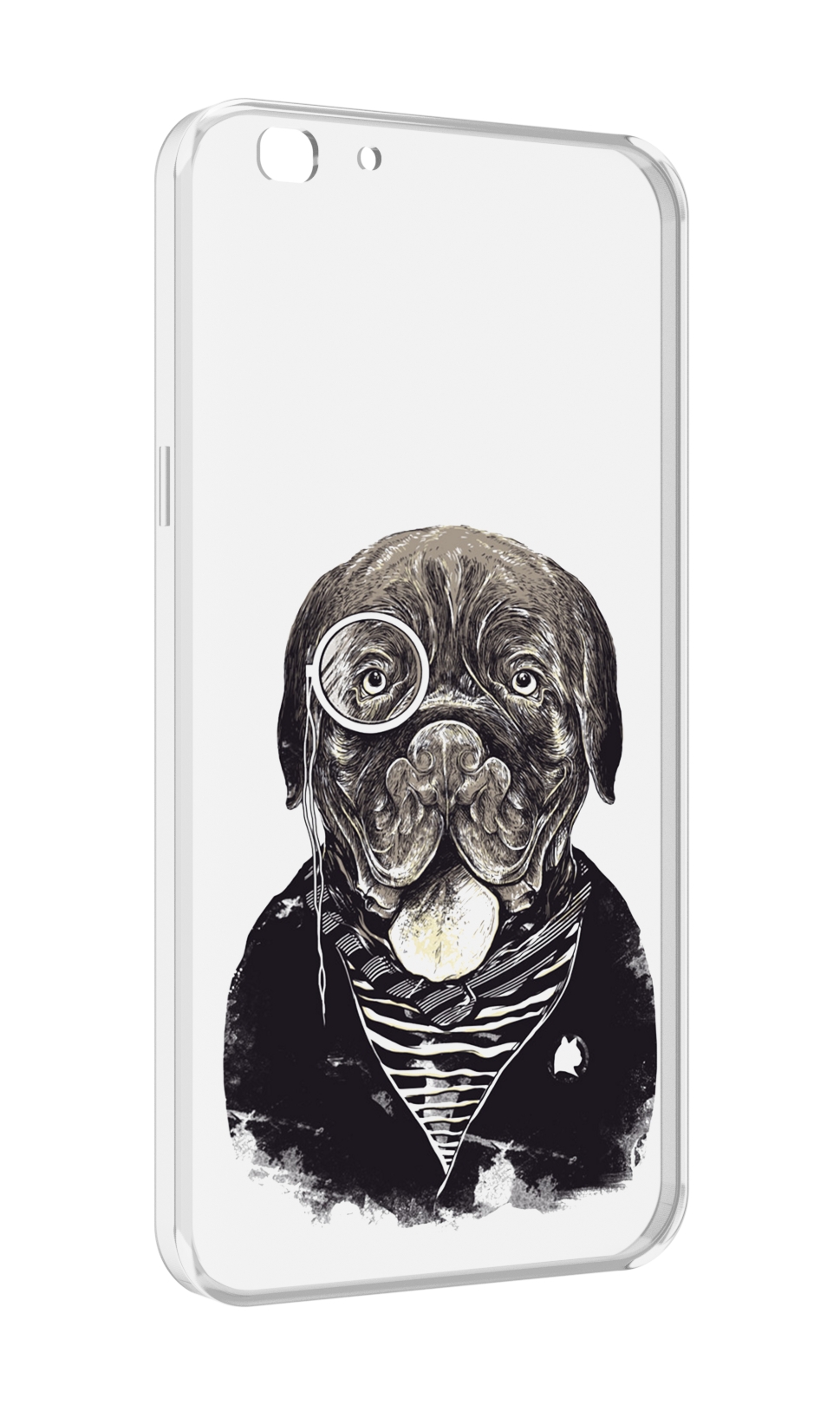 

Чехол MyPads солидный песик для Oppo A77/F3 (2017 год), Прозрачный, Tocco