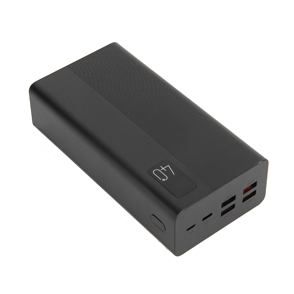 

Внешний аккумулятор Perfeo MOUNTAINS PF_D0144, 40000 мАч, 4 USB, 3А, черный