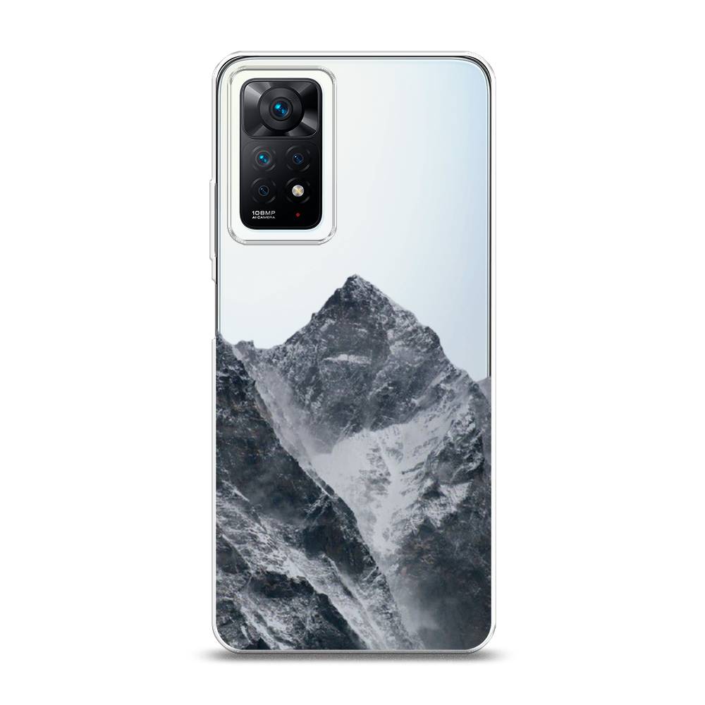 

Чехол на Xiaomi Redmi Note 11 Pro Plus 5G "Горы арт 4", Серый;бежевый, 312150-2