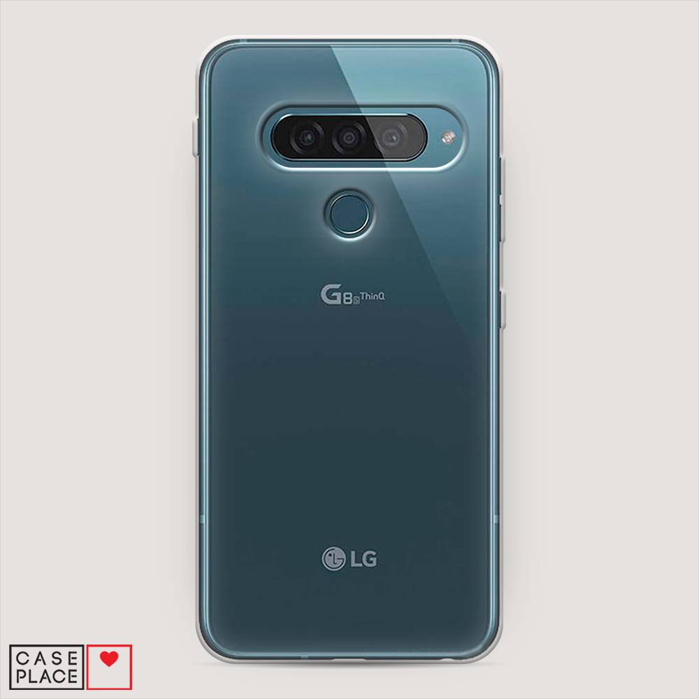 Чехол на LG G8s ThinQ / Элджи G8s ThinQ прозрачный