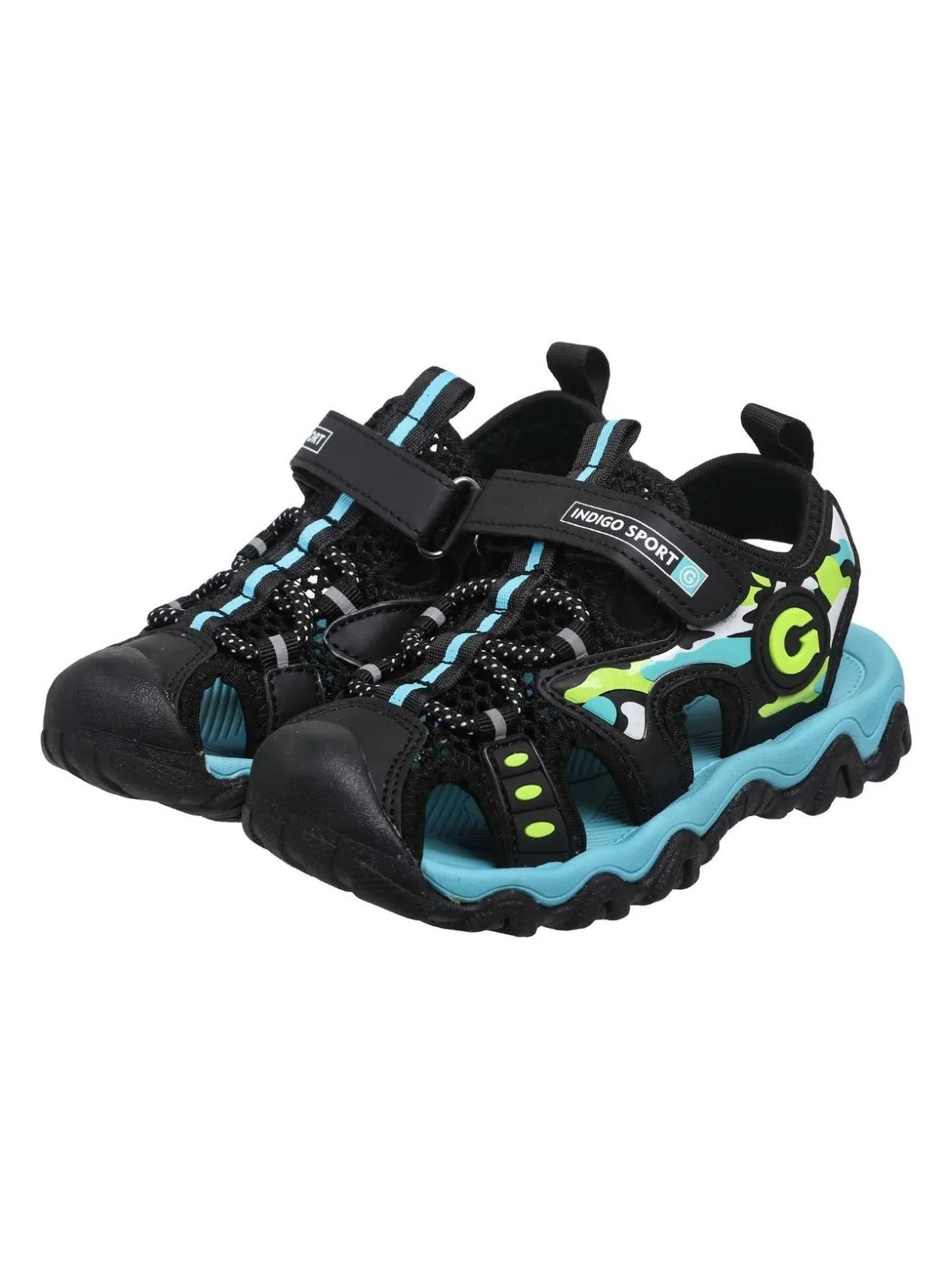 

Сандалии Indigo Kids для мальчиков, размер 30, синие, 22-855C, Синий, 22-855C