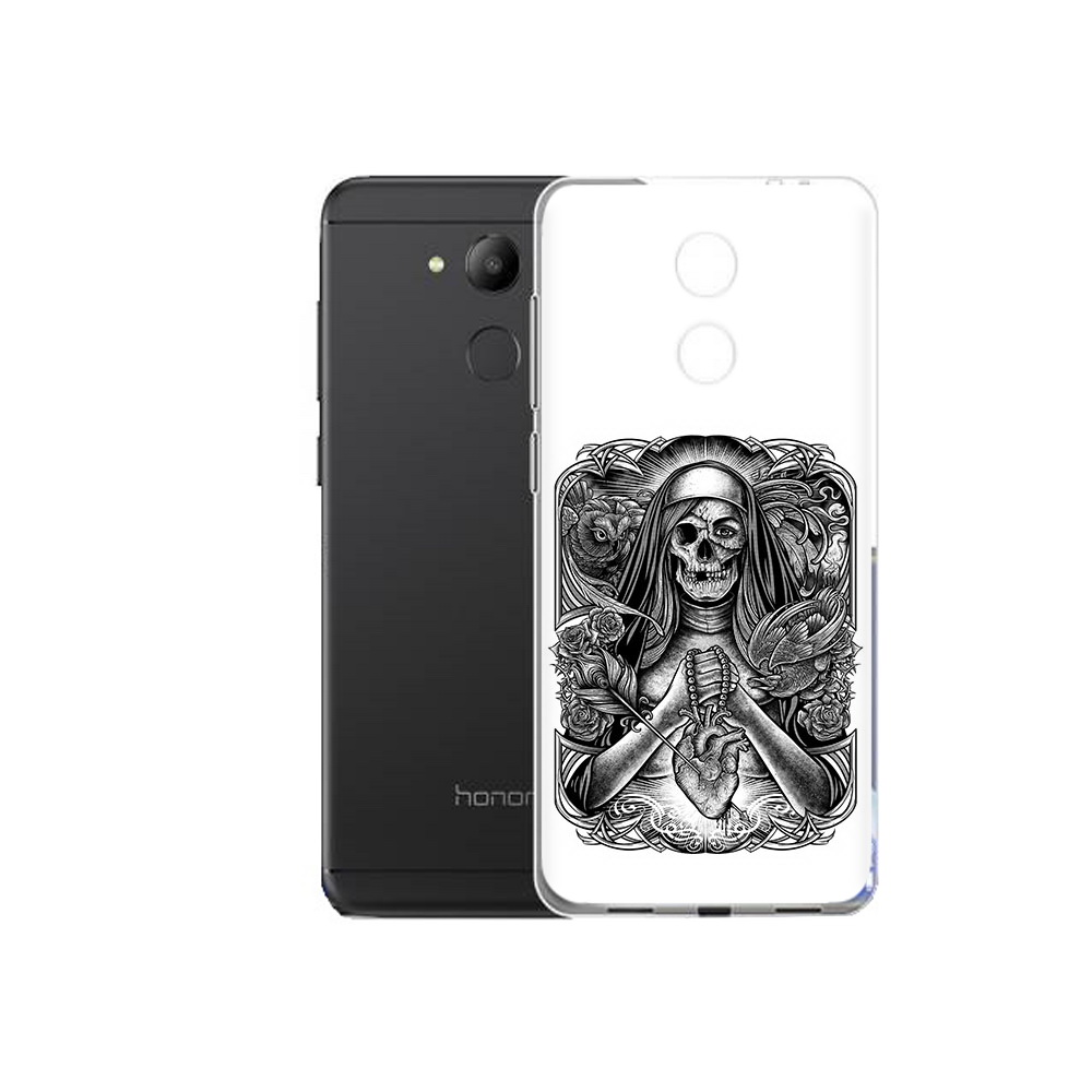 

Чехол MyPads Tocco для Honor 6C скелет с сердцем (PT67887.49.603), Прозрачный, Tocco