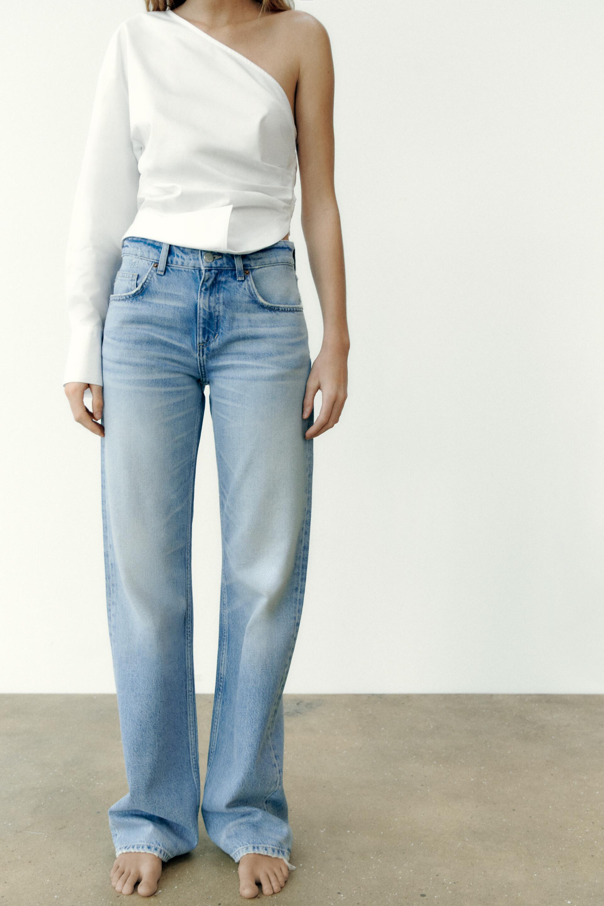 

Джинсы женские ZARA 06688029 синие 44 EU (доставка из-за рубежа), Синий, 06688029