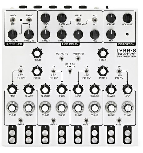 

Синтезатор SOMA Lyra-8 Synth White Angel, Lyra-8 Synth White Angel