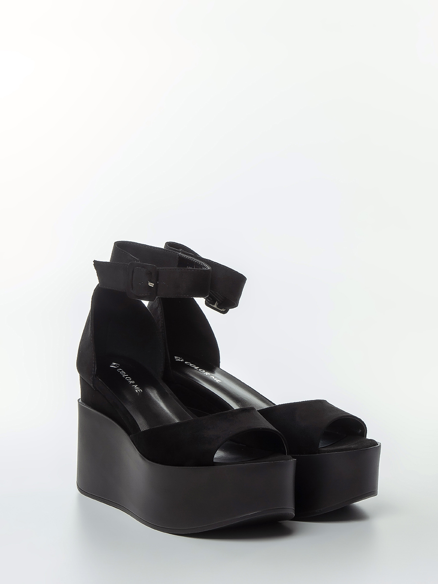 

Босоножки женские Color Me 102-810 черные 36 RU, Черный, 102-810