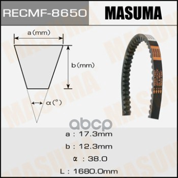 

Ремень Клиновый Masuma арт. 8650