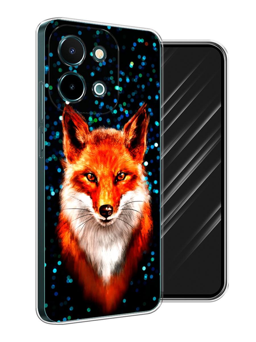 

Чехол Awog на Vivo Y28 4G "Волшебная лиса", Оранжевый;черный;белый, 2611650-1
