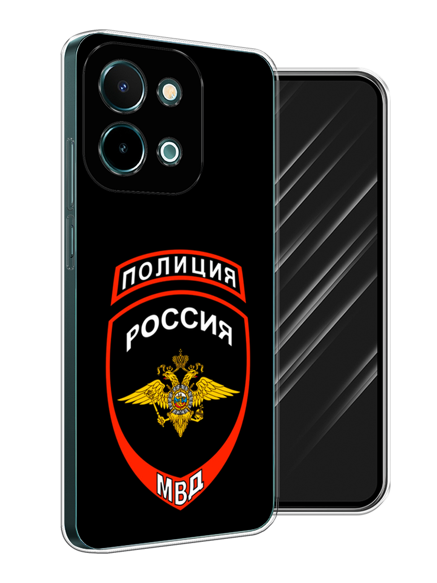 

Чехол Awog на Vivo Y28 4G "Полиция шеврон", Черный;красный;белый, 2611650-1