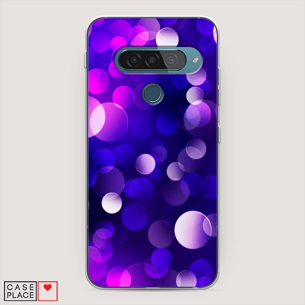 

Чехол для LG G8s ThinQ "Абстракция 27", Фиолетовый, 84050-3
