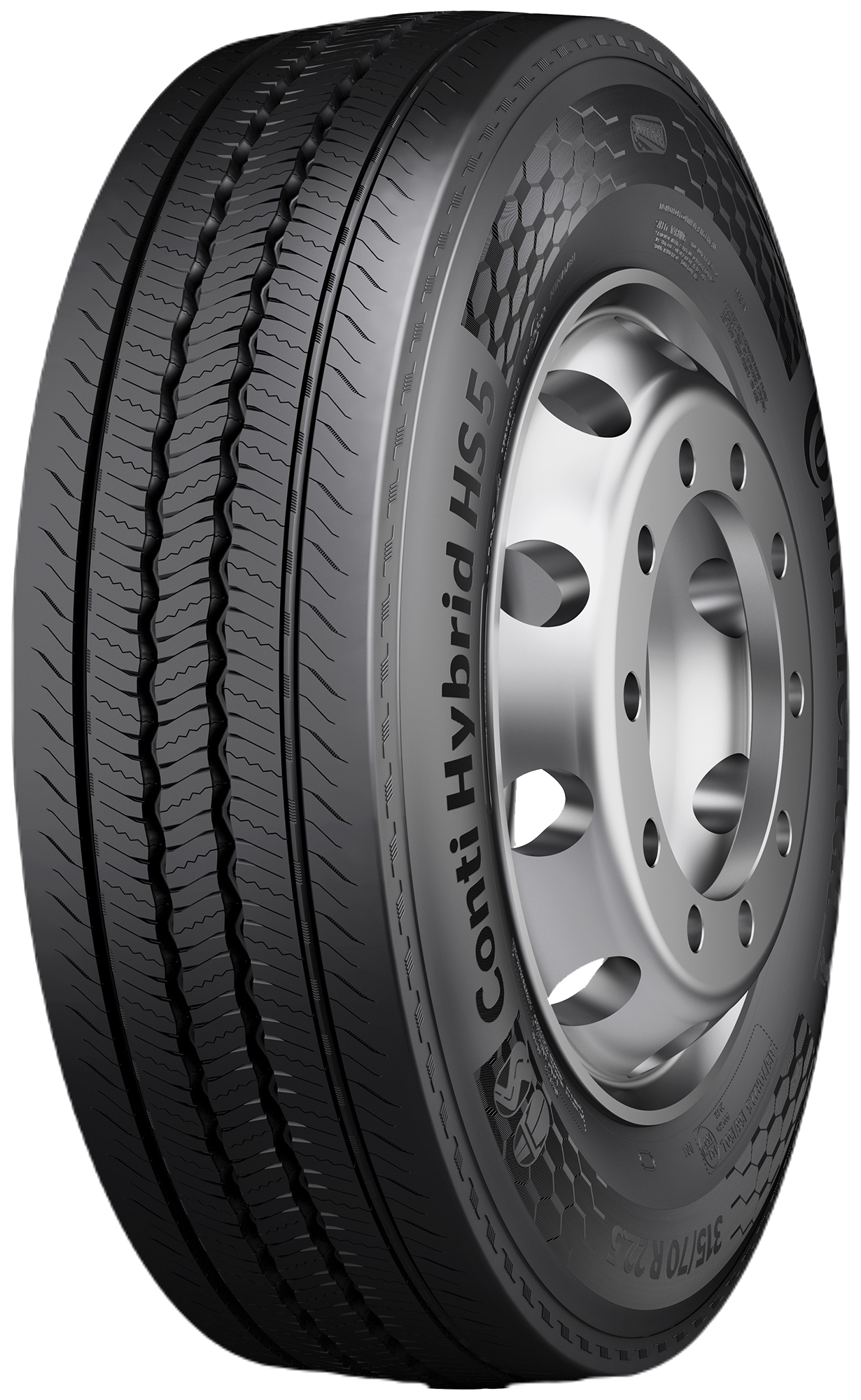 

Шина 315/70R22,5 Continental Conti Hybrid HS3+ нс20 156/150L б/к, Hybrid HS3+