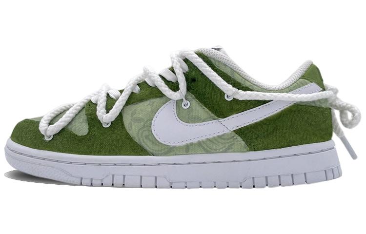 

Кеды унисекс Nike Dunk Low ESS зеленые 38.5 EU, Зеленый, Dunk Low ESS