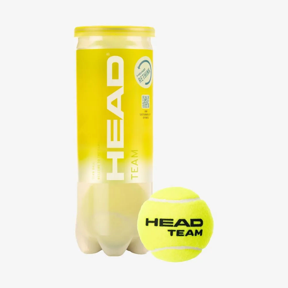 Мяч теннисный Head Team 3B 2017, желтый