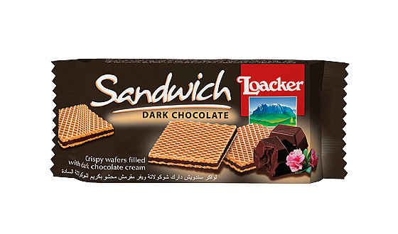 

Вафли Loacker Сэндвич Темный шоколад 25 г