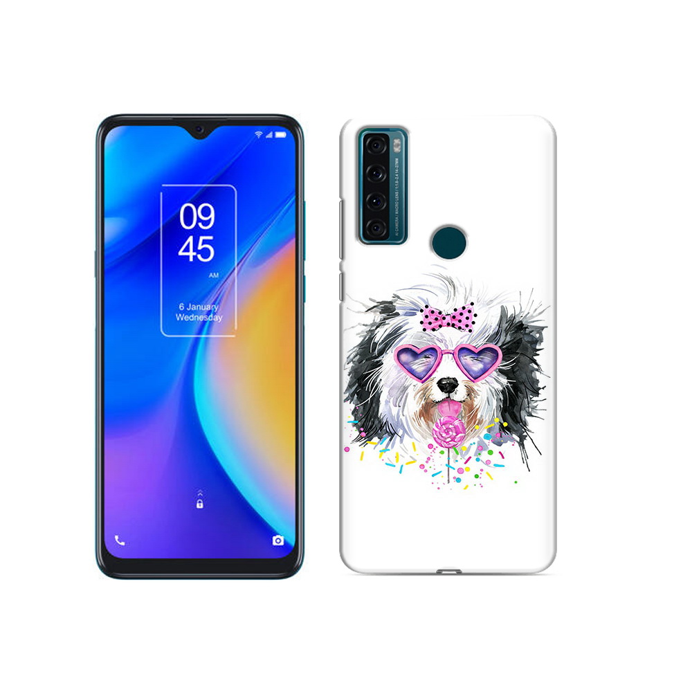 

Чехол MyPads Tocco для TCL 20 SE пушистик, Прозрачный, Tocco