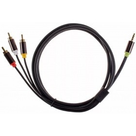 

Telecom TAV4545M-1.5M Кабель соединит 3.5 Jack (M)/3 RCA (M), 1.5м, Telecom PRO