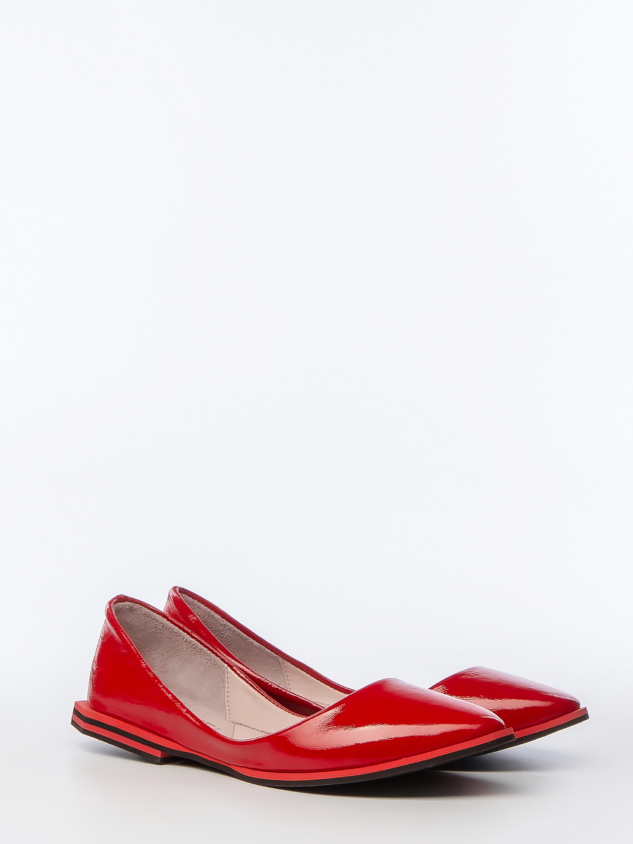 

Балетки женские Lauf! 072 101 VK red красные 36 RU, 072 101 VK red