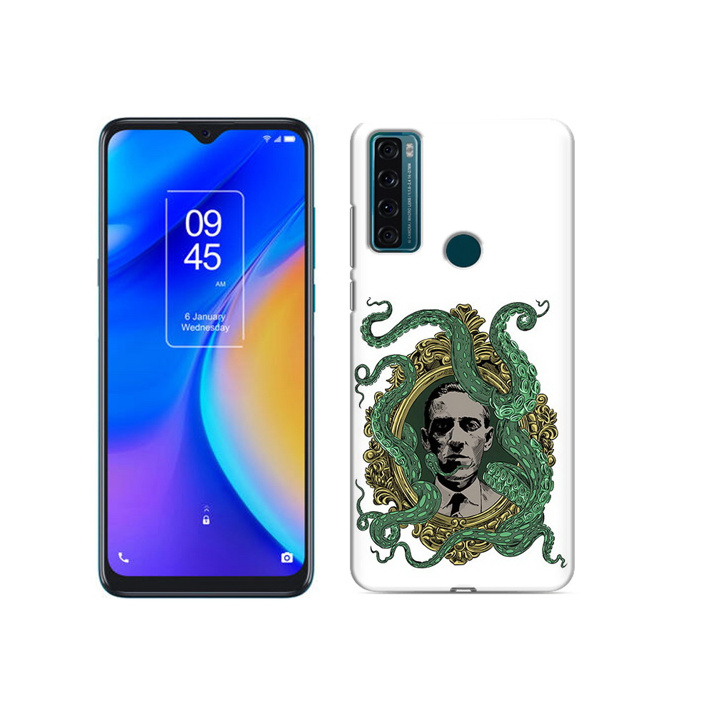 

Чехол MyPads Tocco для TCL 20 SE портрет с кракеном, Прозрачный, Tocco