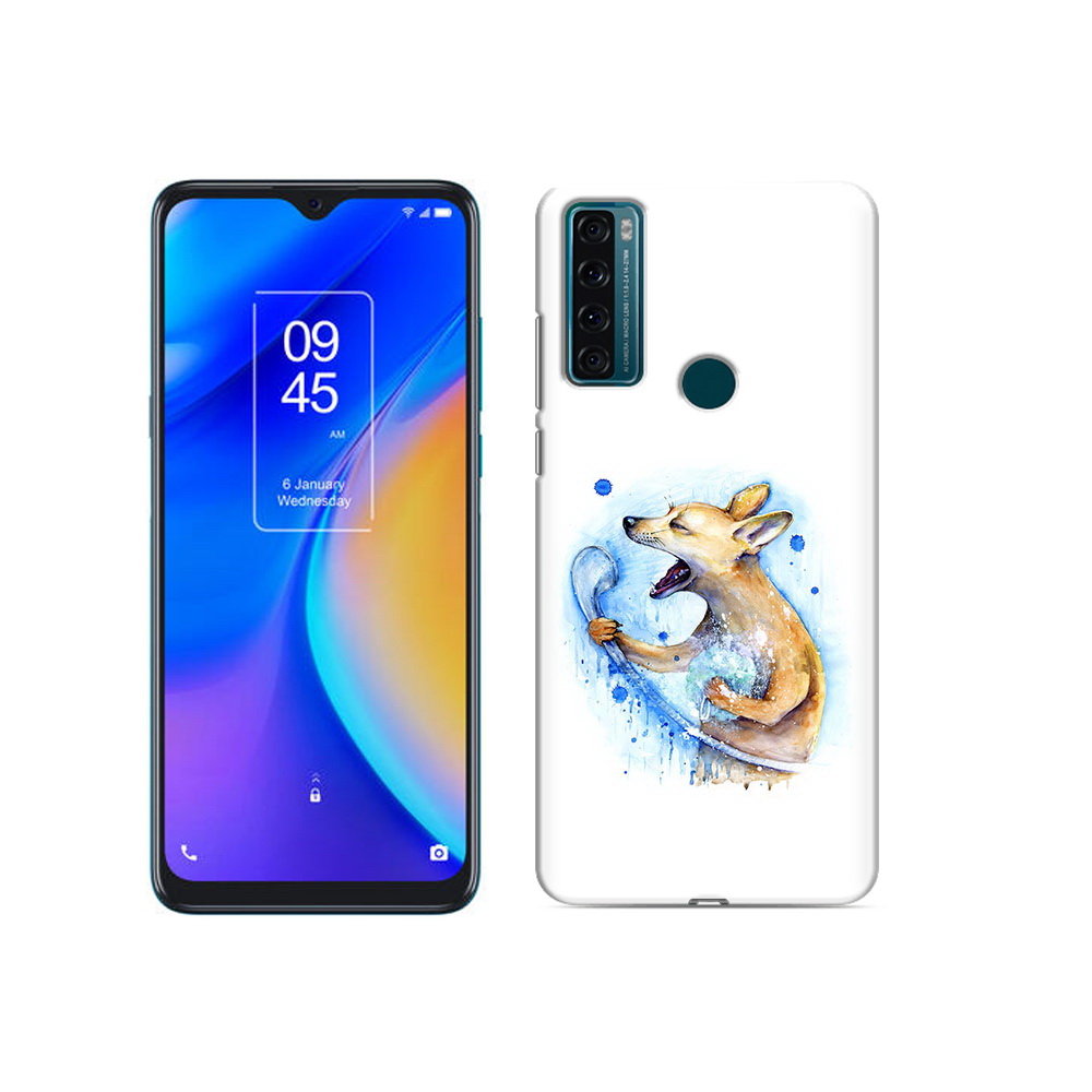 

Чехол MyPads Tocco для TCL 20 SE пение в душе, Прозрачный, Tocco