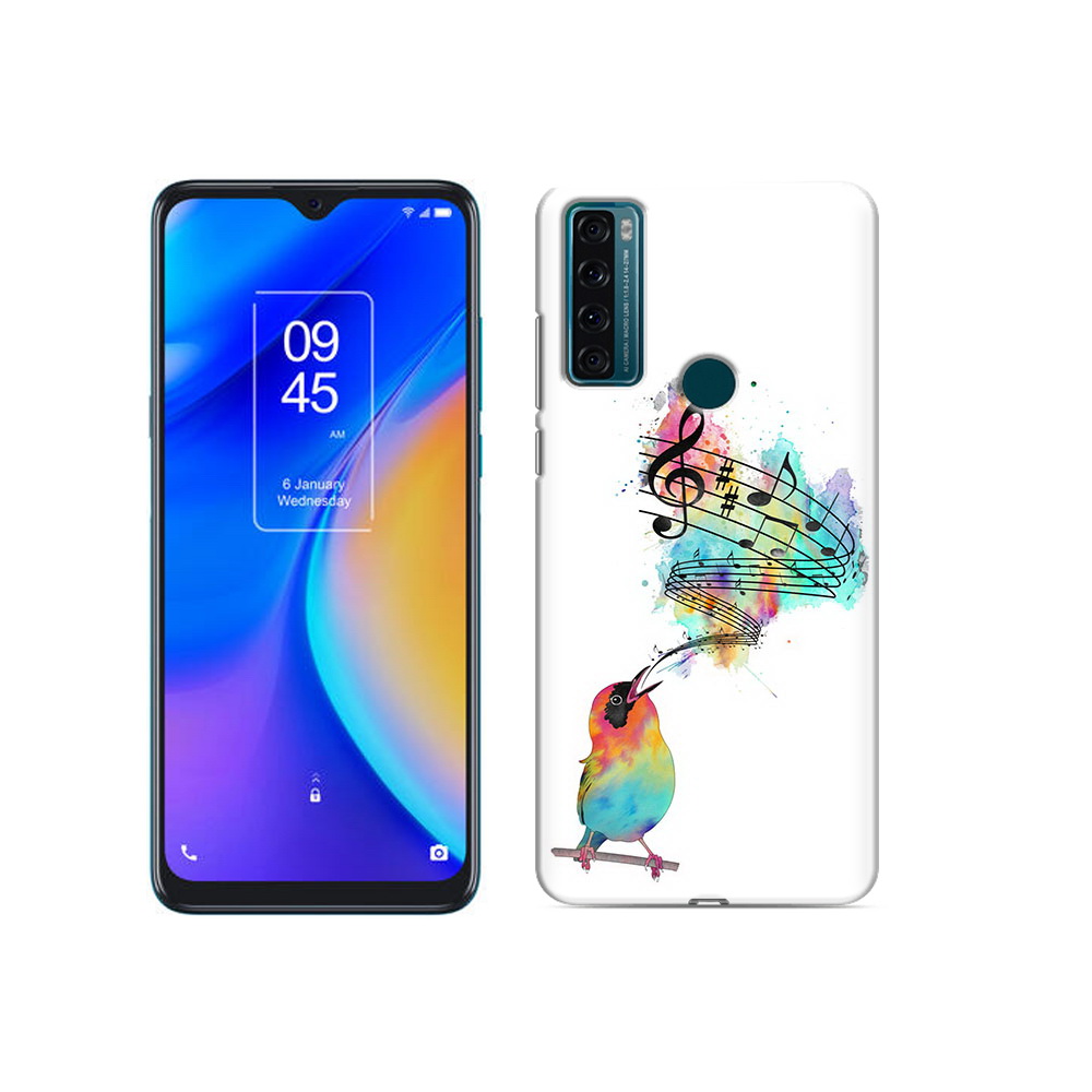 

Чехол MyPads Tocco для TCL 20 SE певчая птичка, Прозрачный, Tocco
