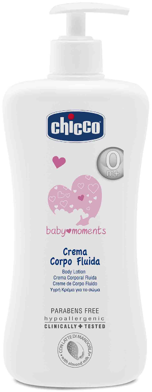 

Крем-лосьон для тела Chicco Baby Moments 500 мл 2849000000