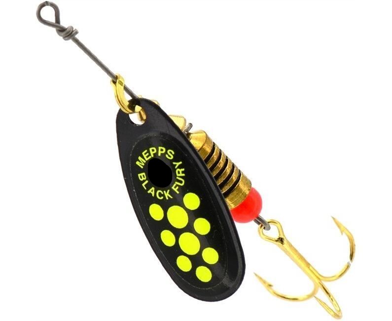 

Блесна для рыбалки вращающаяся BLACK FURY 3 Gold (3.5 / Black/Chartreuse / 5 / / черный /, Черный;зеленый, 3 Gold