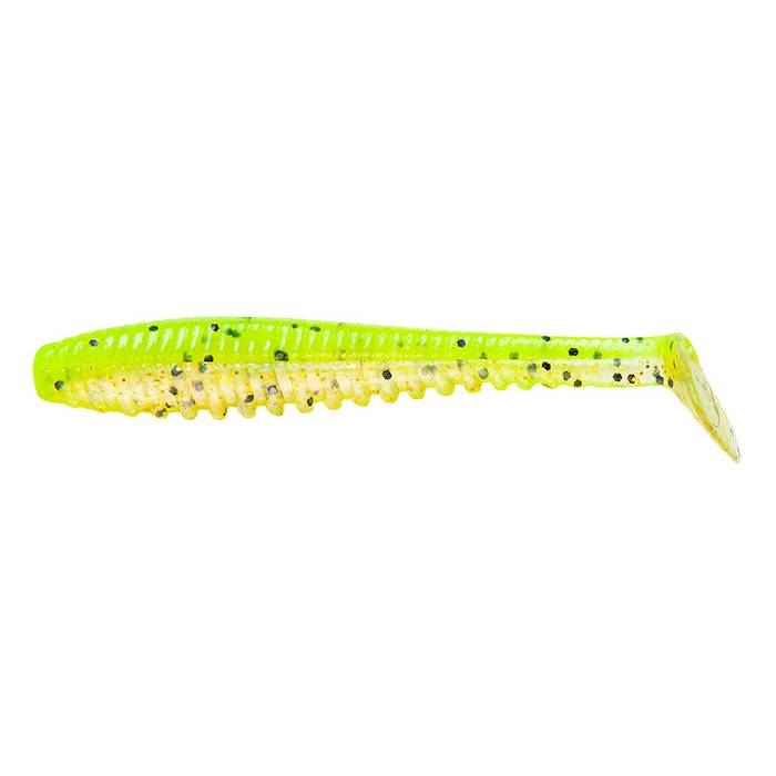 

Виброхвост PONTOON21 HOMUNCULURES AWARUNA DUN 100мм (P21-SB-AWAD-4.0-05-4222/4"/4222), Зеленый;желтый