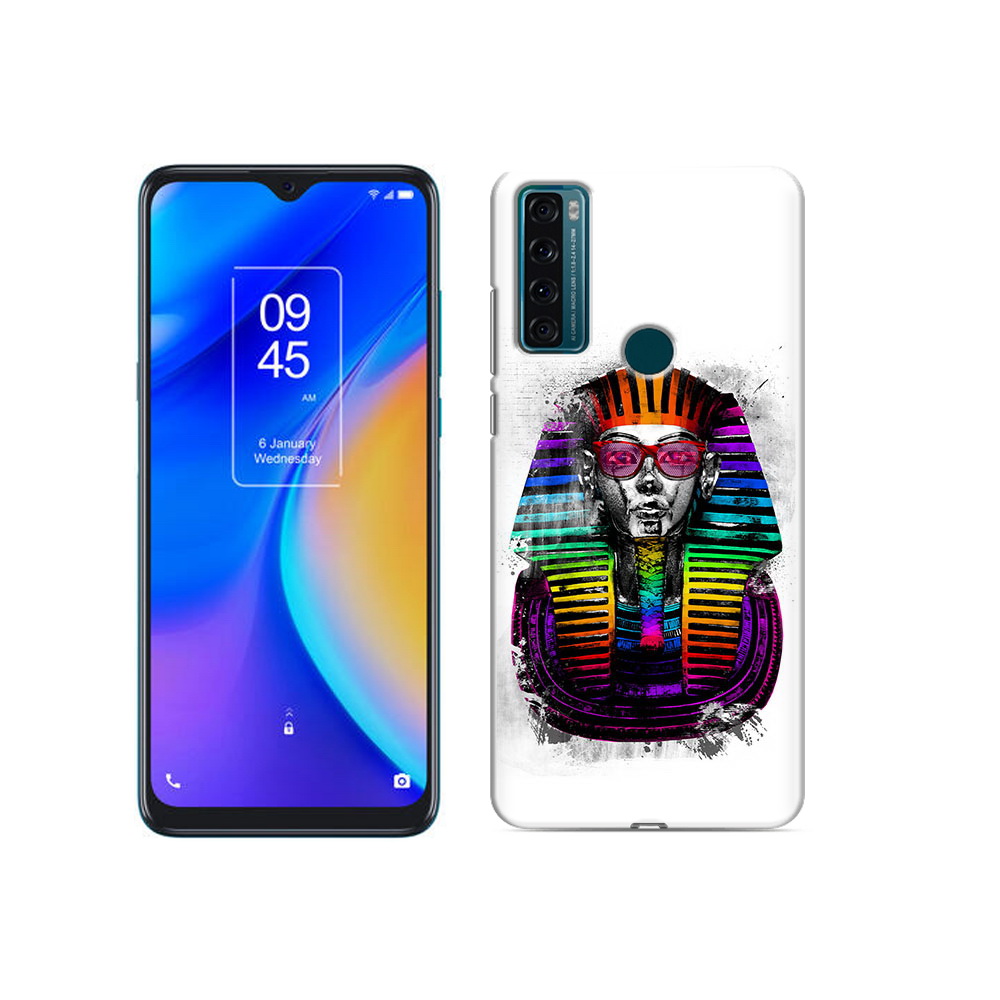 

Чехол MyPads Tocco для TCL 20 SE модная богиня, Прозрачный, Tocco