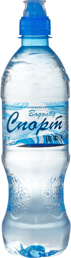 

Вода питьевая Водопад Спорт очищенная негазированная 0,5 л