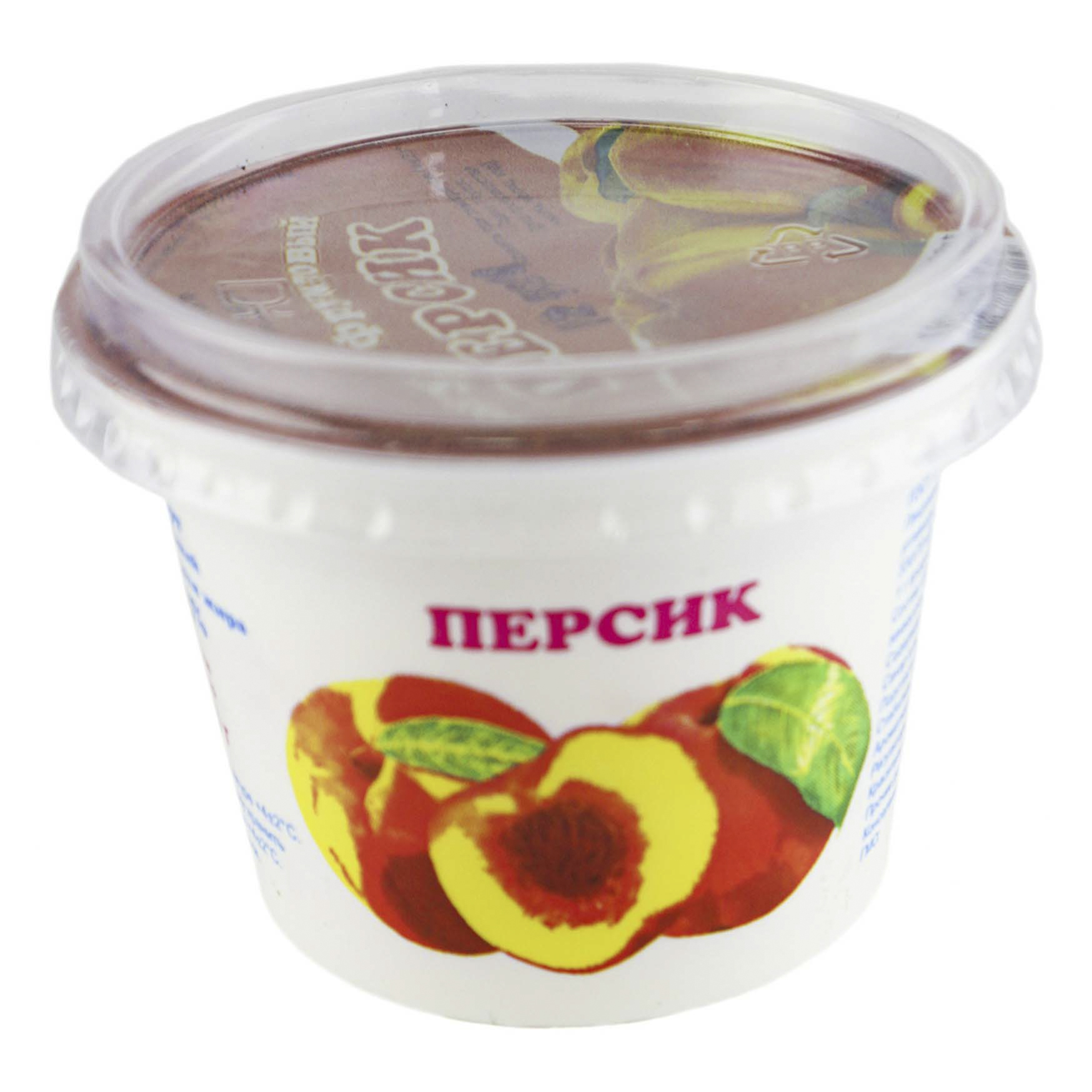 

Йогурт Племзавод Ирмень Персик, 2,5%, пл ст, 250 гр